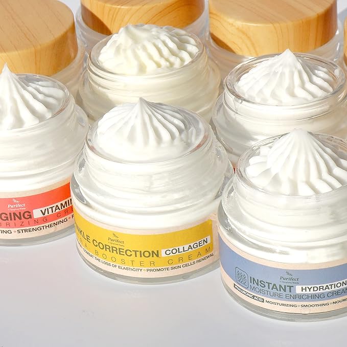 Purifect Instant Hydration Moisture Enriching Cream with Hyaluronic Acid, Anti-Aging Hyaluronic Acid Face Cream, Gently Hydrates and Plumps Skin, Youthful and Smooth Complexion 50ml