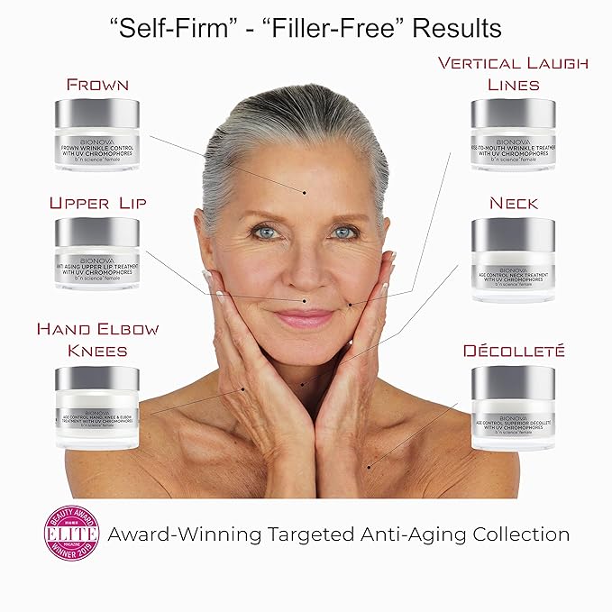 Nose-to-Mouth Wrinkle Treatment with UV Chromophores - Reduce Appearance of Fine Lines, Lip Wrinkles, Lip Lines, Retain Skin Firmness, Anti-Aging (0.5 oz)