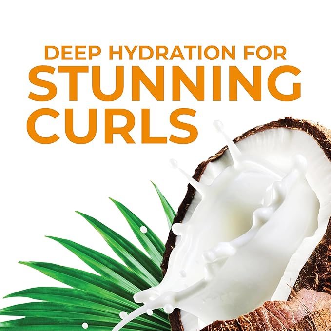 Coconut Milk Shampoo - Nourishing & Defining Shampoo for Curly & Dry Hair - 13.53 fl oz (400mL)