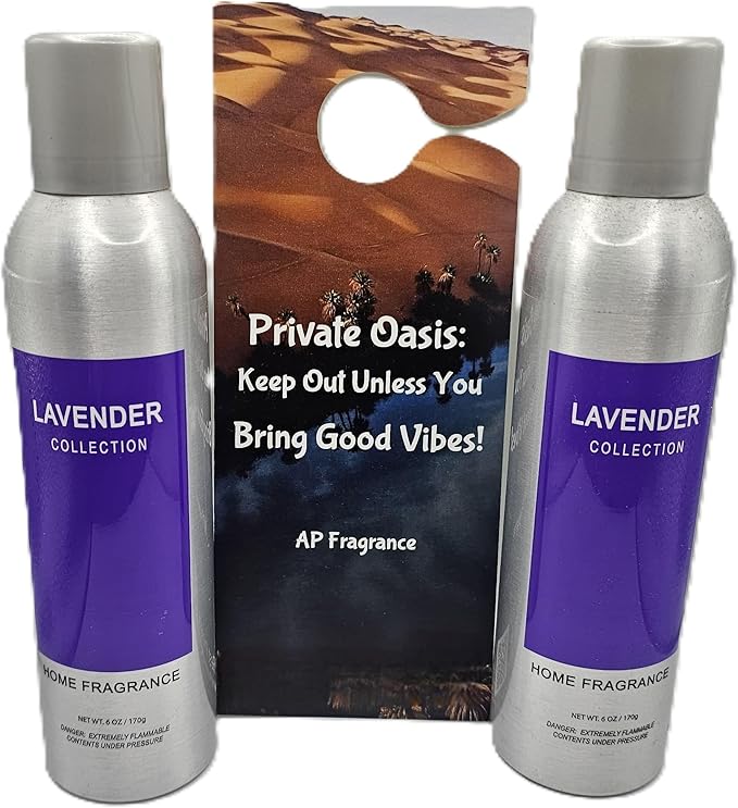 AP Fragrance Belfair Oaks Room Fragrance Air Freshener Spray - Concentrated Lavender Odor Neutralizer - 2 Pack
