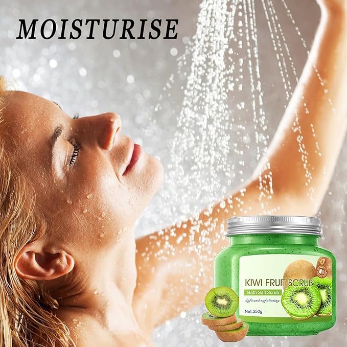 Premium Body Scrub to Exfoliate & Moisturize Skin,Deep Cleansing Body Exfoliator Scrub for Men & Women,Long Lasting Hydrating Smooth exfoliating Body Salt Scrub for All Skin Types D