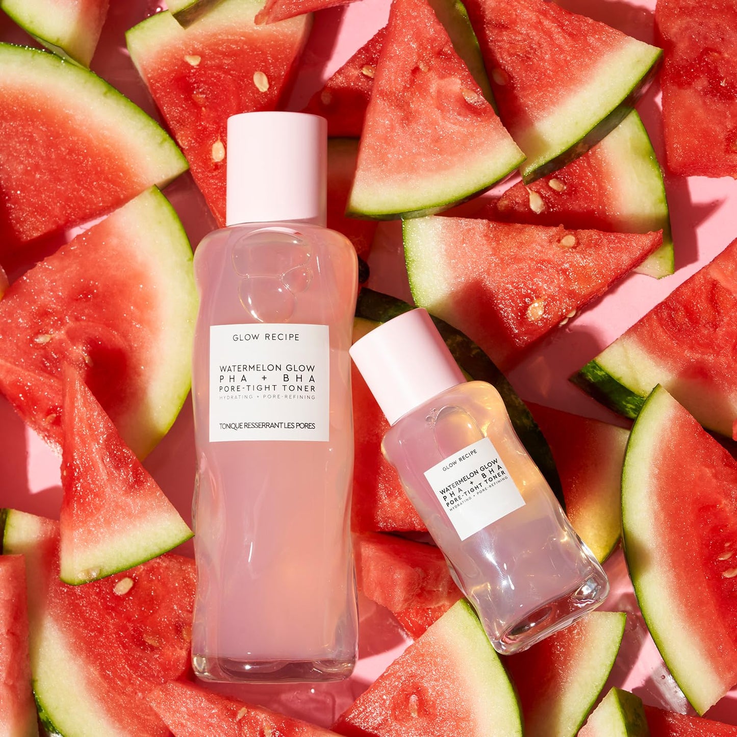 PHA + BHA Face Toner - Korean Skin Care Pore Minimizer & Gentle Facial Exfoliator for Tightening, Hydrating & Exfoliating - Glycerin, Watermelon & Cactus Water (150Ml)