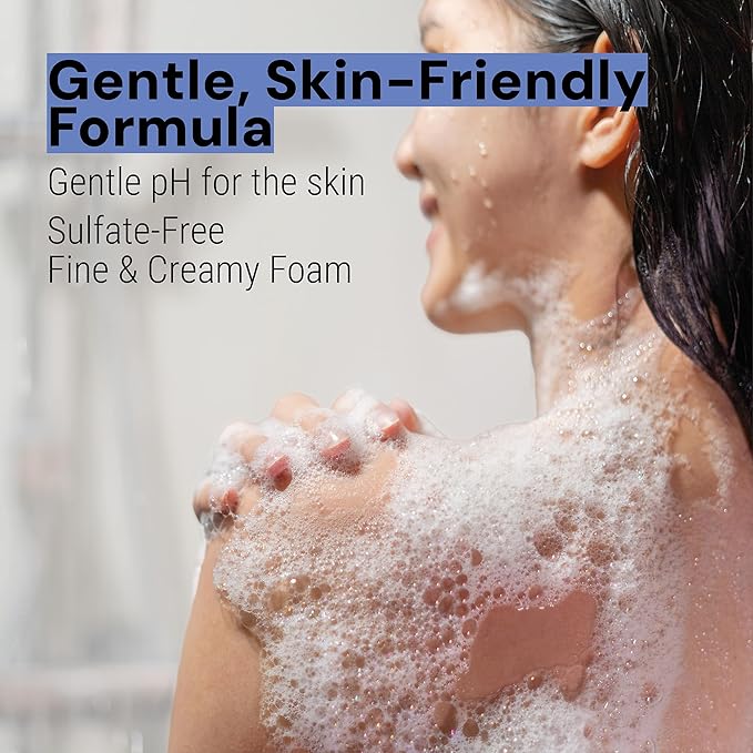 Panier des Sens – Blooming Iris Moisturizing Body Wash for Women & Men - Gentle Shower Gel 95% Natural Ingredients for Normal, Sensitive Skin - Body Care Made in France, SLS Free, Vegan -6.8 Floz