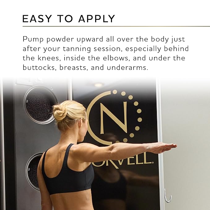Norvell Post Sunless Tan-Lucent Talc Free Tinted Drying Powder 0.5 oz – Finishing Powder for Flawless Spray Tan, Absorbs Moisture, Prevents Streaks & Enhances Color
