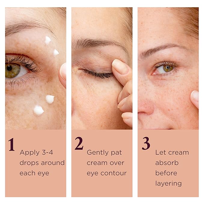 MATKAS Korean Retinol Under Eye Cream for Dark Circles 15mL - with Shea Butter and Niacinamide, Under Eyes Brightener, Anti Aging Cream, Eye Bags Remover, Under Eye Treatment for Women & Men, Skincare