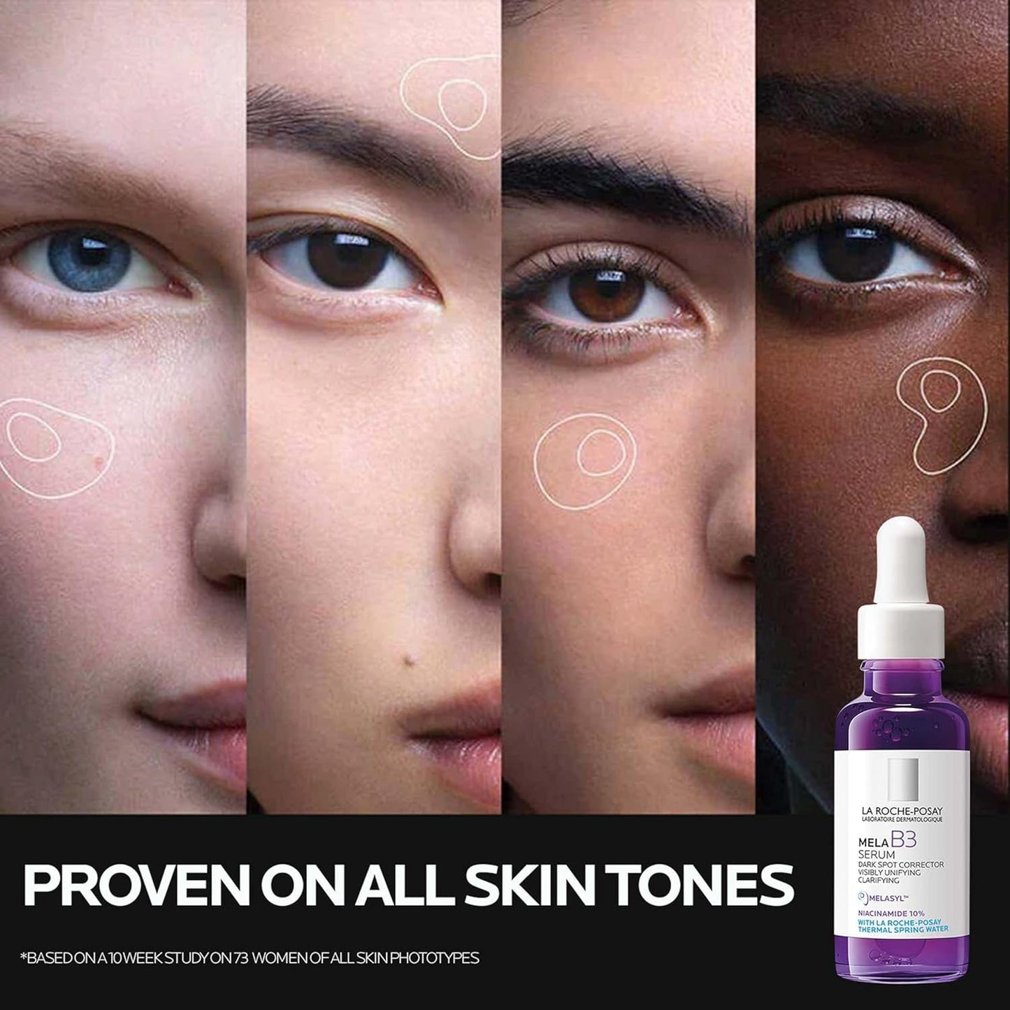 La Roche-Posay Mela B3 Dark Spot Corrector Serum with 10% Niacinamide
