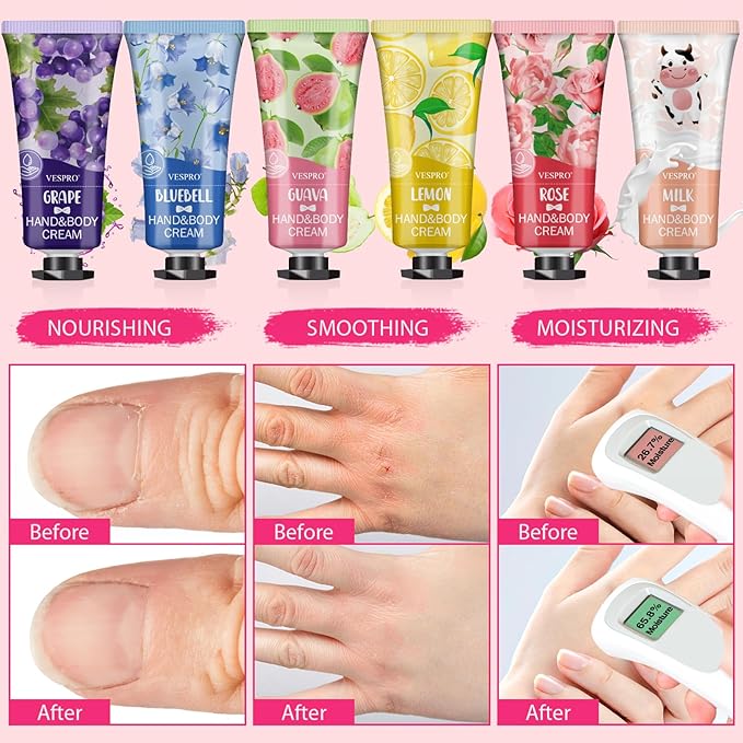 182 Pack Hand Cream Set For Women, Hand Lotion for Bridal Shower Favors, Thank You Gifts, Bridesmaid Gifts, Birthday Gifts and Small Gifts for Women, Hand Lotion Travel Size for Dry Cracked Hands