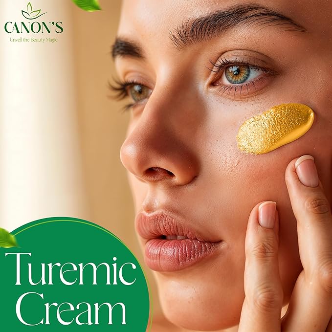 Turmeric Brightening Face Cream β Anti-Aging Facial Moisturizer with Vitamin E, Reduces Dark Spots, Wrinkles, and Improves Skin Tone β Skin Lightening Cream / 1.76fl oz