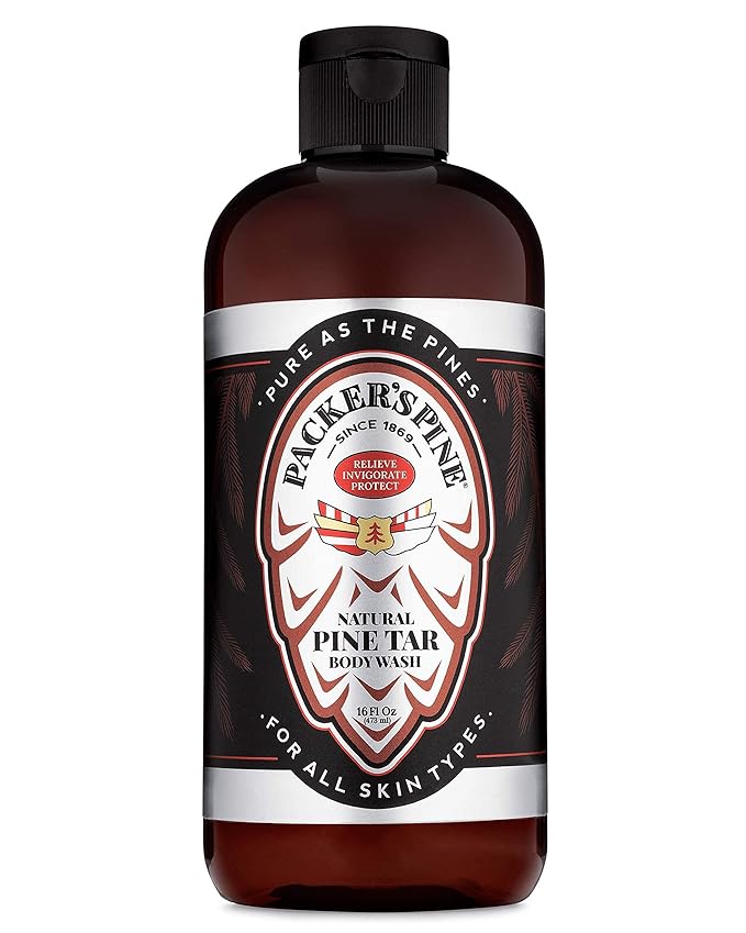 Packer's Pine The Original Bundle - Shampoo, Soap, Bodywash - Pine Tar Treatments