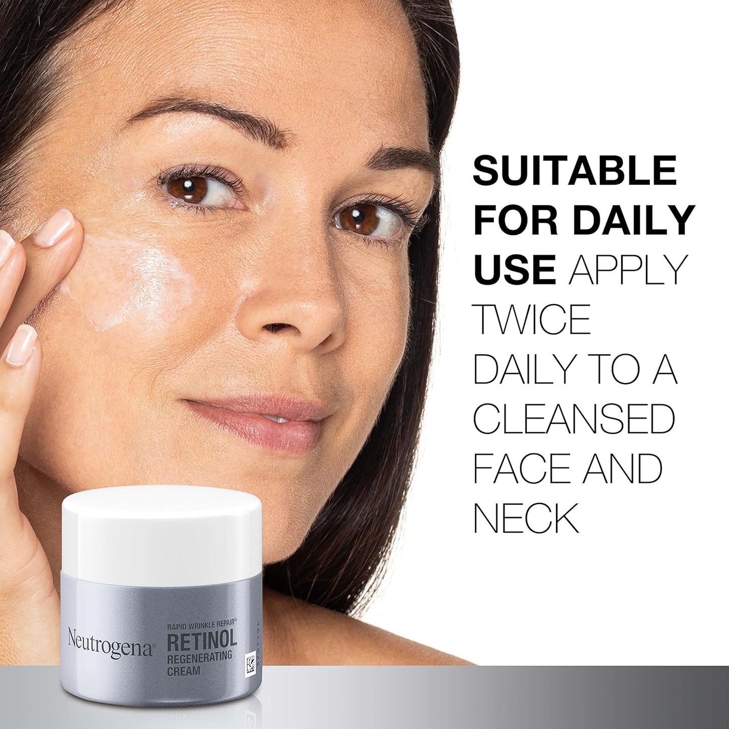 Neutrogena Rapid Wrinkle Repair Retinol Face Moisturizer with Hyaluronic Acid β Anti-Aging Face Cream + Bonus Hydro Boost Facial Cleanser, 1.7 oz + 0.5 oz Set β¨π§
