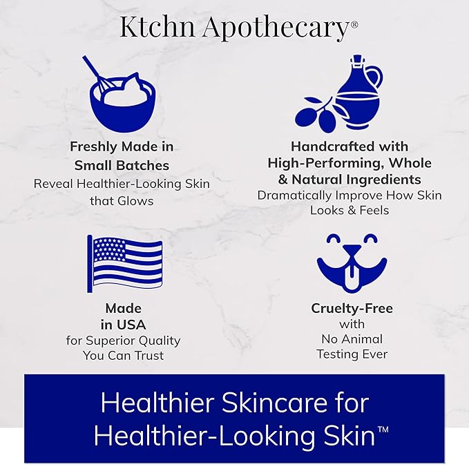 Natural Hydrating Foaming Facial Cleanser | NonDrying Cream-to-Foam Face Wash | High-Performing yet Gentle | Softer, Smoother Glowing Skin | Handcrafted in Small Batches | All Skin Types | Women & Men