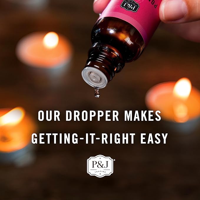 P&J Trading Happy Set of 6 Fragrance Oils - Root Beer, Watermelon, Banana, Strawberry Lemonade, Orangesicle, Bubble Gum Scented Oils for Candle Scents, Soap Making, Diffuser Oil