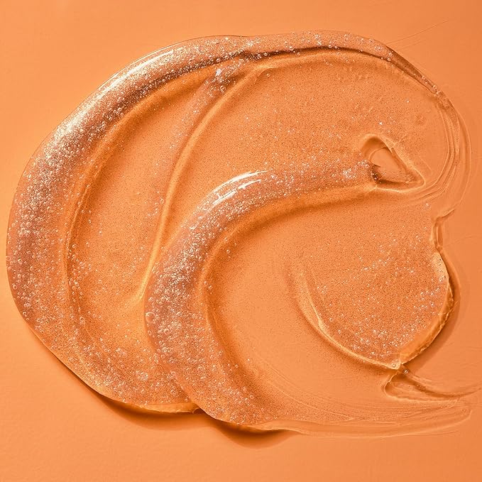 Tree Hut Tropic Glow Sparkling Gel Wash, Gently Cleanses and Leaves Skin Looking Fresh and Radiant, Warm Scent with Almond, Golden Amber, and Sandalwood, Body Wash, 18 fl oz