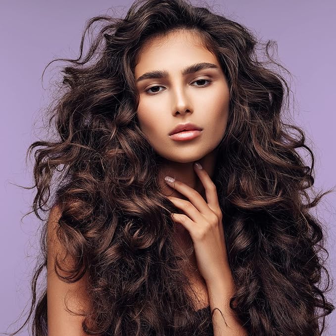 Coconut and Acai Shampoo and Conditioner Set for Curly Hair - Sulfate Free, Ultra Moisturizing for Defined, Frizz Free Curls - Natural Botanicals for Wavy to Coily Hair Types - 8 Oz