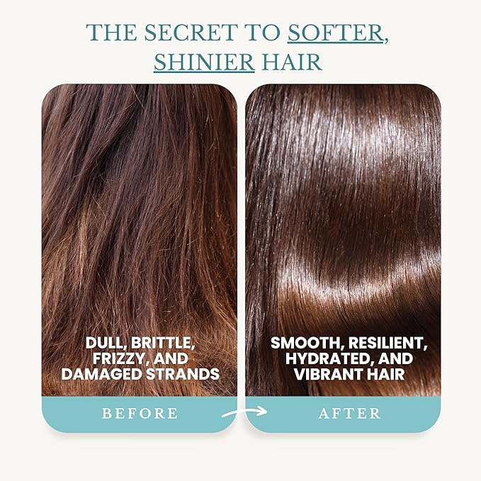 Moroccan Argan Oil Shampoo with Biotin | Repairs Treated, Dry & Damaged Hair, Deeply Hydrating & Nourishing, Paraben & Sulfate Free, Men & Women (16 fl oz Each)