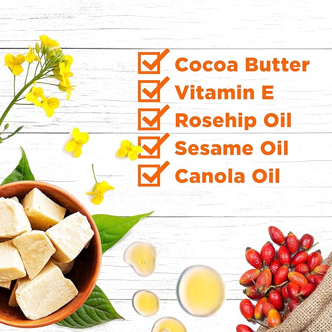 Palmer's Cocoa Butter Formula Skin Therapy Moisturizing Body Oil with Vitamin E & Pure Argan Oil, Deep Body Moisturizer for Dry, Damaged Skin, 5.1 Ounces