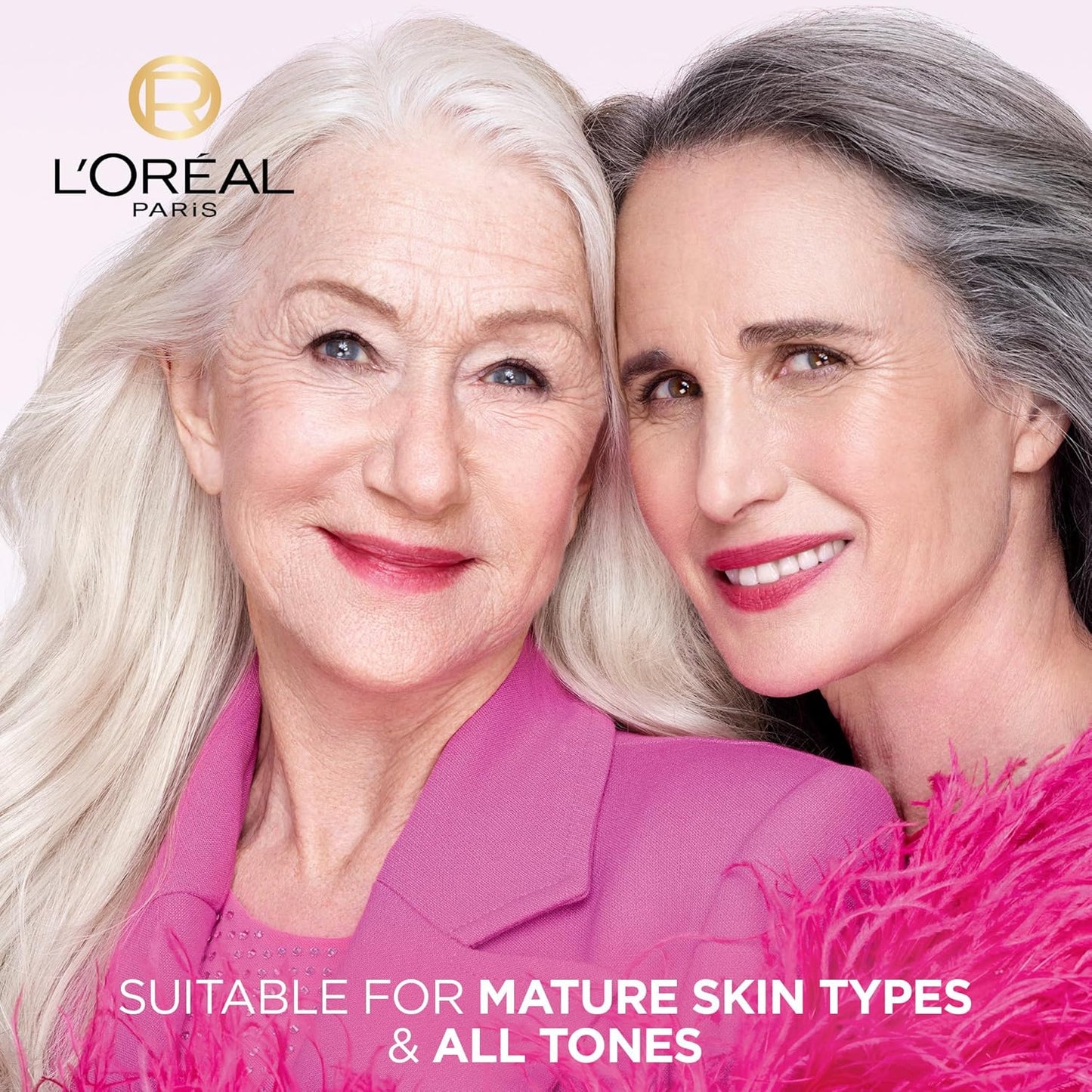 🌹 L'Oreal Paris Age Perfect Rosy Tone Moisturizer – Anti-Sagging & Brightening Face Cream (1.7 oz)