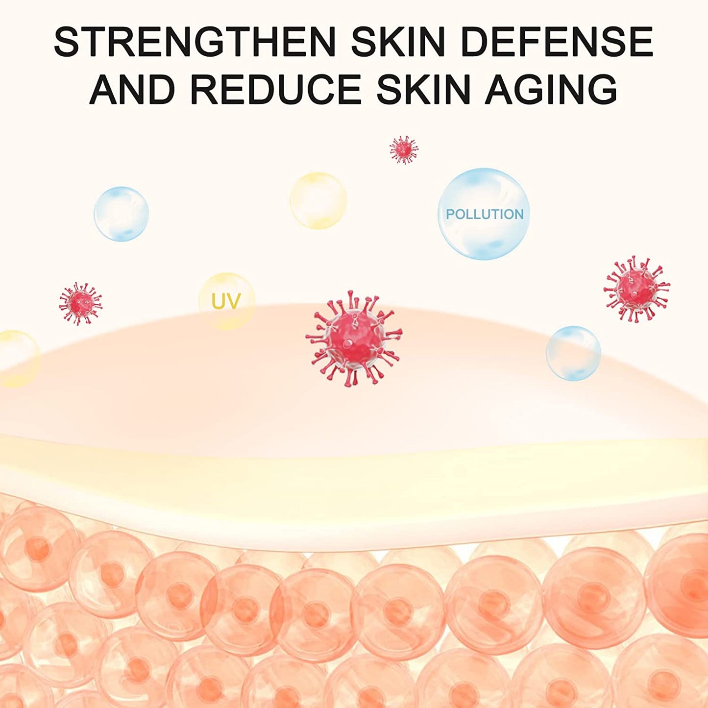 Premium 20% Vitamin C Serum with Hyaluronic Acid, Retinol & Amino Acids – Anti Aging Face Serum for Wrinkles, Hydrating & Collagen Boosting Korean Skin Care, 60ml