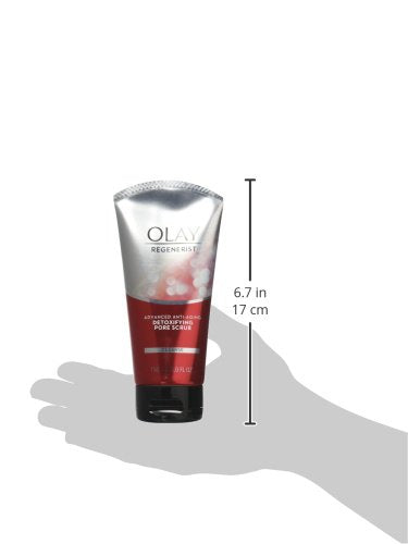 Olay Regenerist Detoxifying Pore Scrub Facial Cleanser, 5 Fl Oz