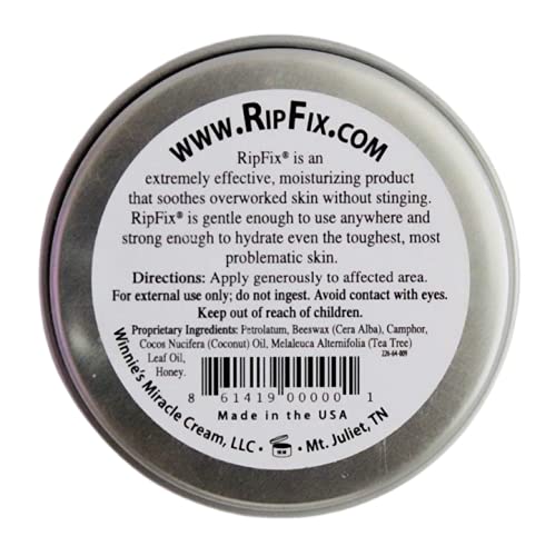 Hand Tear Repair - Rip Fix Stopper Balm for Gymnastics - Climbers Hand Balm - Wod Callus Hand Care - Climbing Hand Repair Balm Cream - Treatment for Cracked or Ripped Hands 1.34 oz - Pack of 3