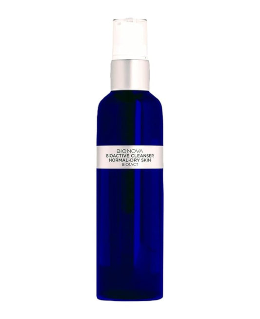 Bioactive Cleanser Normal to Dry Skin - Non-Foaming Facial Cleanser Provides a Gentle Deep Clean Face Wash and Ultra-Hydrating and Moisturizing Treatment (4.5 fl oz)