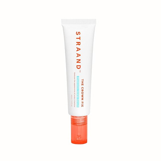 Straand Crown Fix Dry Scalp Serum - Hydrating Serum for Hair Repair & Itchy Scalp Relief - Prebiotic Formula Moisturizes & Relieves Stress from Heat Styling - Vegan & Safe for Colored Hair (1.5 oz)