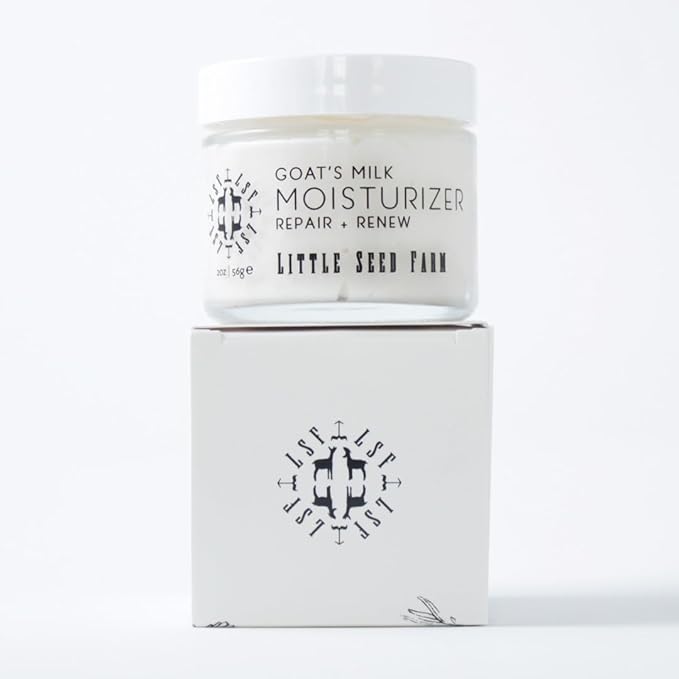 Little Seed Farm Goat's Milk Face Moisturizer - All Natural, Organic Moisturizer Face Cream - 2.0 Ounce