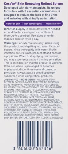 Anti Aging Retinol Serum for Face 💫 | Encapsulated Retinol + Hyaluronic Acid + Niacinamide & Ceramides 🌿 | Wrinkle & Fine Line Treatment | Gentle Brightening Serum for Sensitive Skin | Fragrance Free | 1 oz