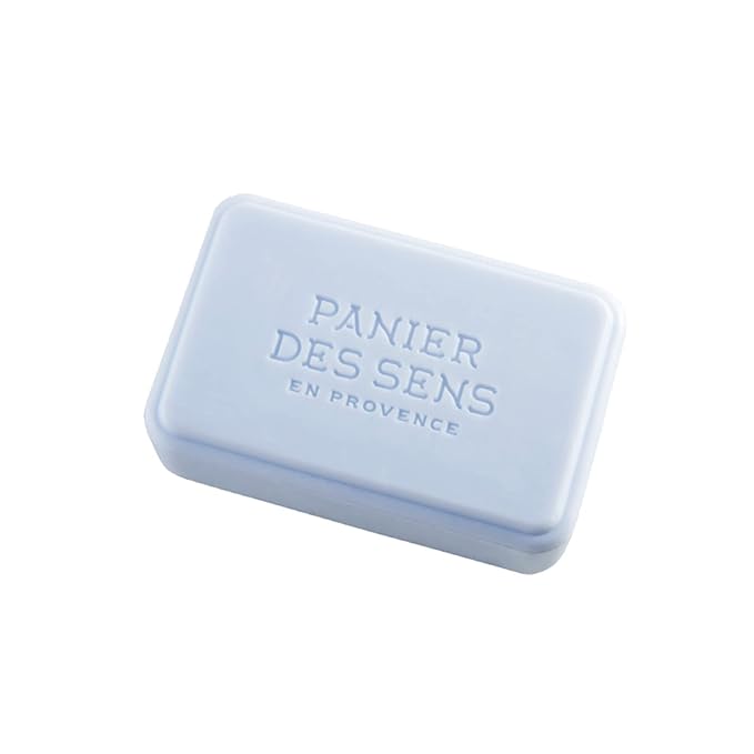 Panier des Sens Shea butter natural bar soap Sea Mist, bath & body soap bars - Made in France 95% natural - 2 bars, 7oz/200g each