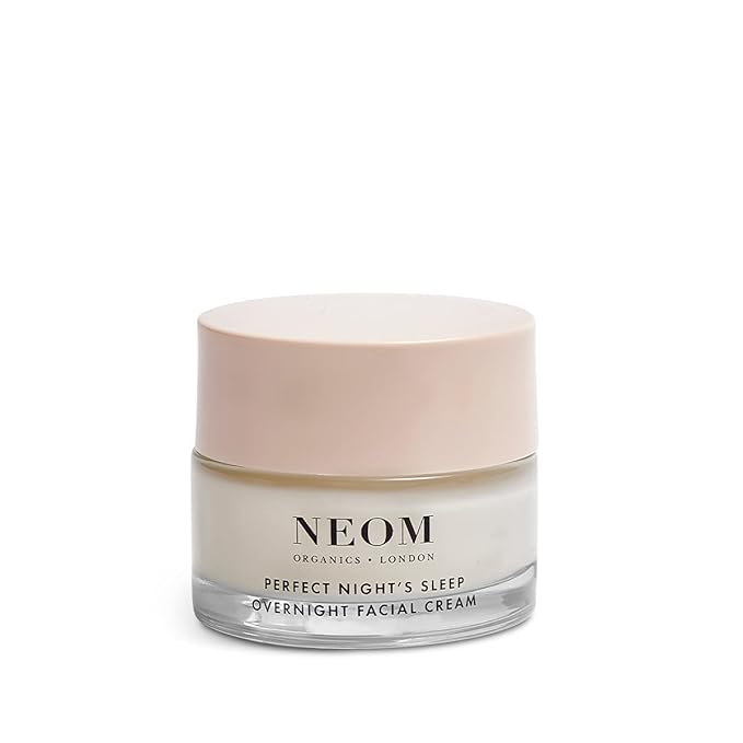 Neom- Perfect Night’s Sleep Overnight Facial Cream - 50ml | Face Moisturiser With Hyaluronic Acid, Aloe Vera & Ceramides To Plump & Reduce Lines | Suitable For All Skin Types