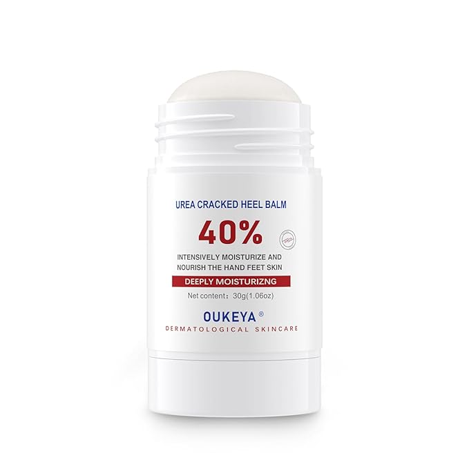 OUKEYA Urea Cream Stick 40 Percent,Heel Balm,Hand Cream and Foot Cream for Dry Cracked,Cracked Heel Treatment,Avoid Frostbite,40 Percent Urea Lotion for Feet Maximum Strength