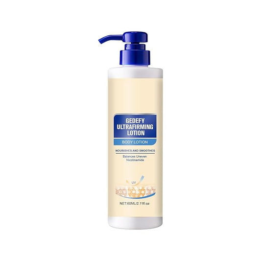 Lucksun Firming Body Lotion 60ml - Niacinamide, Hyaluronic Acid & Collagen for Elasticity, Deep Hydration with Shea Butter & Centella Asiatica Extract