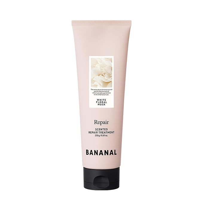 Scented Repair Treatment Mask – Protein Enriched Deep Korean Hair Conditioner for Damaged – 17 Amino Acids, Botanical Oils, Shea Butter & Ceramide, White Floral Musk, 100 ml / 3.4 fl oz