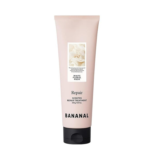 Scented Repair Treatment Mask – Protein Enriched Deep Korean Hair Conditioner for Damaged – 17 Amino Acids, Botanical Oils, Shea Butter & Ceramide, White Floral Musk, 100 ml / 3.4 fl oz