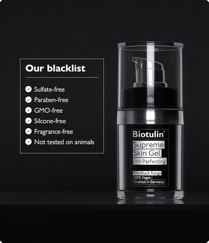 BIOTULIN - Supreme Skin Gel [2-Pack]| Reduces Wrinkles Within 1 Hour | Hyaluronic Acid Serum | Spilanthol Serum for Face I Anti Aging Treatment - 0.5 oz