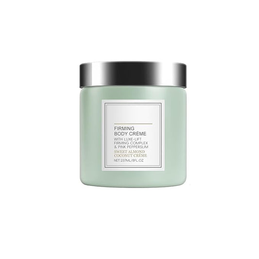Champagne Lift Firming Body Creme, Deep Hydration Anti Wrinkle Firming Skin Nourishes Body Dry Skin. (Sweet Almond Coconut)