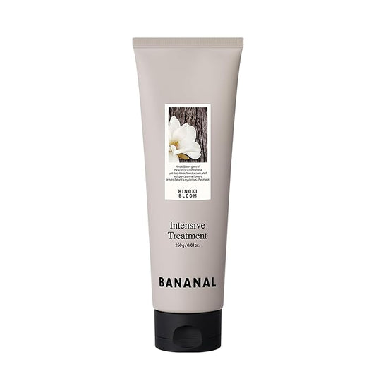 Hair Treatment Mask – Strengthening Protein & Peptide Repair & Conditioner for Damaged Hair – Argan Oil, Niacinamide & Centella – Paraben Free – Hinoki Bloom, 250g / 8.81 fl oz