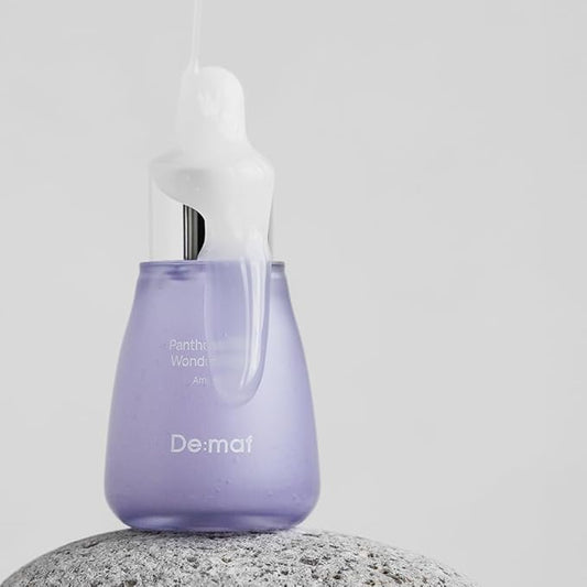 De:maf Panthenol 30% Wonder Drops Ampoule, Panthenol 30% and Evening Primrose Extract for Instant Calming, Suitable for All Sensitive Skin, Korean Skincare