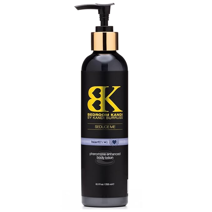 Bedroom Kandi Body Lotion | Pheromone Enhanced Moisturizing Body Lotion by Kandi Burruss | Nourishing Olive Oil, Coconut Oil, Shea Butter | Heartthrob Scent | Attract Men & Women