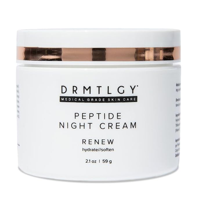 DRMTLGY Hydrated Skin Duo: Needle-less Serum & Peptide Night Cream