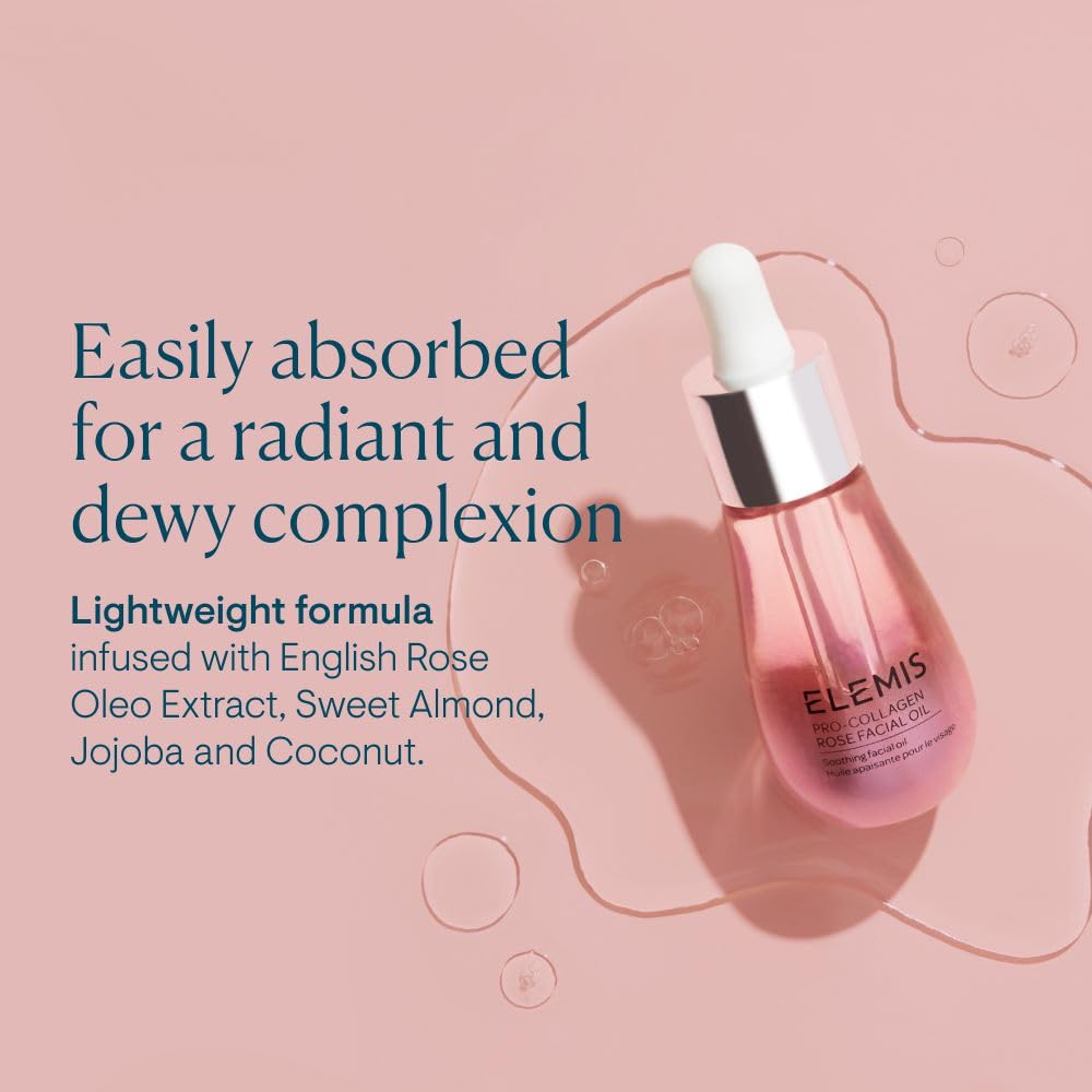 Rose-Infused Pro-Collagen Oil – Hydrate, Repair & Revitalize Skin (15ml)