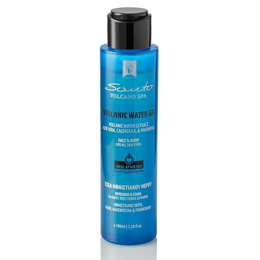 Volcanic Water Gel 100ml – Soothing & Hydrating Hydro Gel Moisturizer for Face & Body – Reduces Redness, Itchiness, Irritation and Sunburn
