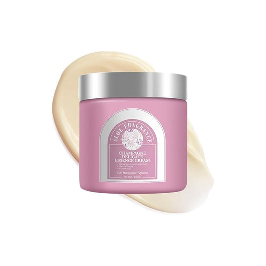 Champagne Lift & Firming Body Cream,Deeply Moisturizing Nourishing Dry Skin Anti-Aging Firming Body Cream.(Aloe Fragrance)