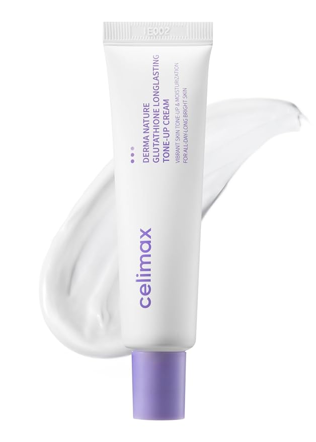 celimax Derma Nature Glutathione 9 Hour Long Lasting Tone Up Cream | Even Toning for Soothing, Hydrating, Moisturizing, 1.18 fl oz
