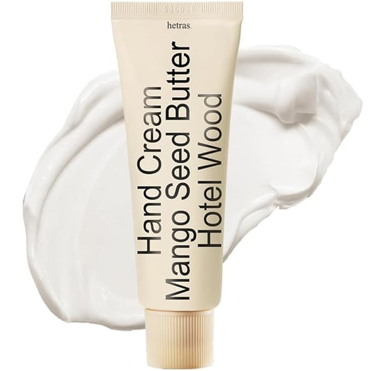 Perfume Hand Cream | Hotel Wood - Forest and Woody Scent | Korean Subtle Perfumed Hand Moisturizer with Mango Seed & Shea Butter | Hydrates, Nourishes & Softens Very Dry Skin, 1.69oz.