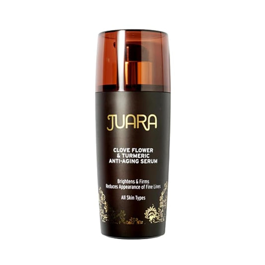 JUARA Anti-Aging Serum – Clove Flower & Turmeric Anti-Aging Serum – Beauty Elixir Made of Superfoods – 100% Vegetarian, Cruelty-Free, Dermatologist-Tested