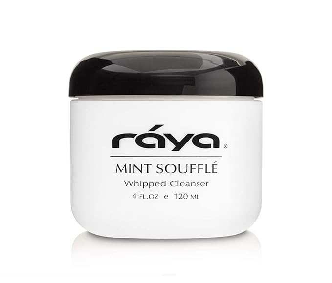 RAYA Mint Soufflé Facial Cleanser 4 oz (102) | pH Balanced Face Wash for Oily and Combination Skin| Helps Clear Clogged Pores and Smooth Complexion
