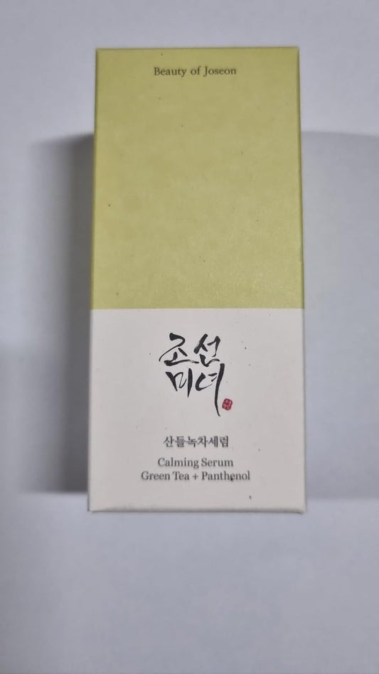 🍵 Calming Serum with Green Tea & Panthenol – Soothing Korean Skincare for Sensitive & Acne-Prone Skin (30ml)