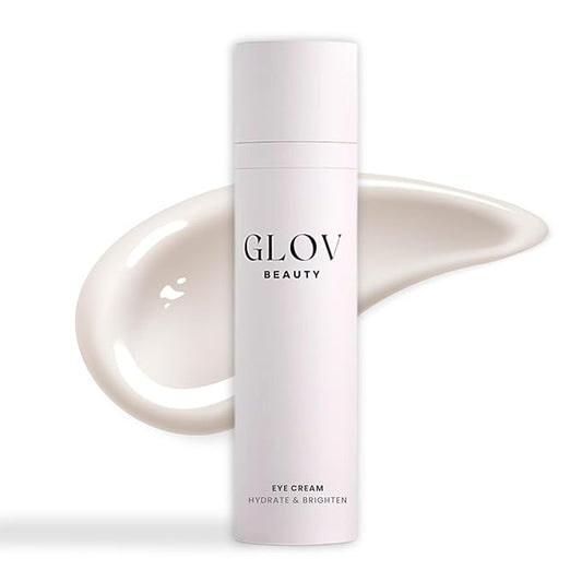 Hydrate & Brighten Eye Cream - Anti-Aging Under Eye Cream for Dark Circles, Wrinkles & Puffiness - With Retinyl Palmitate, Sodium Hyaluronate & Niacinamide - All Skin Types