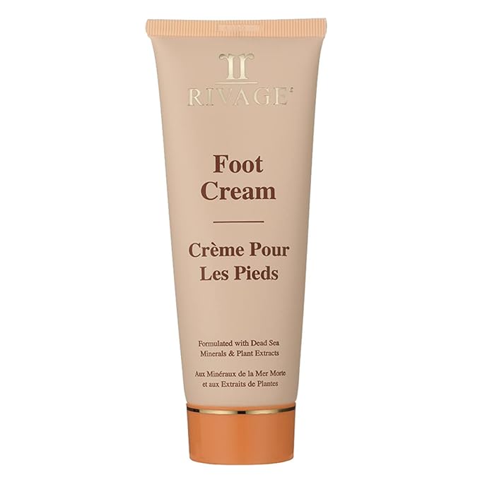 Rivage NATURAL DEAD SEA MINERALS FOOT CREAM 100ml FORMULATED with DEAD SEA MINERALS